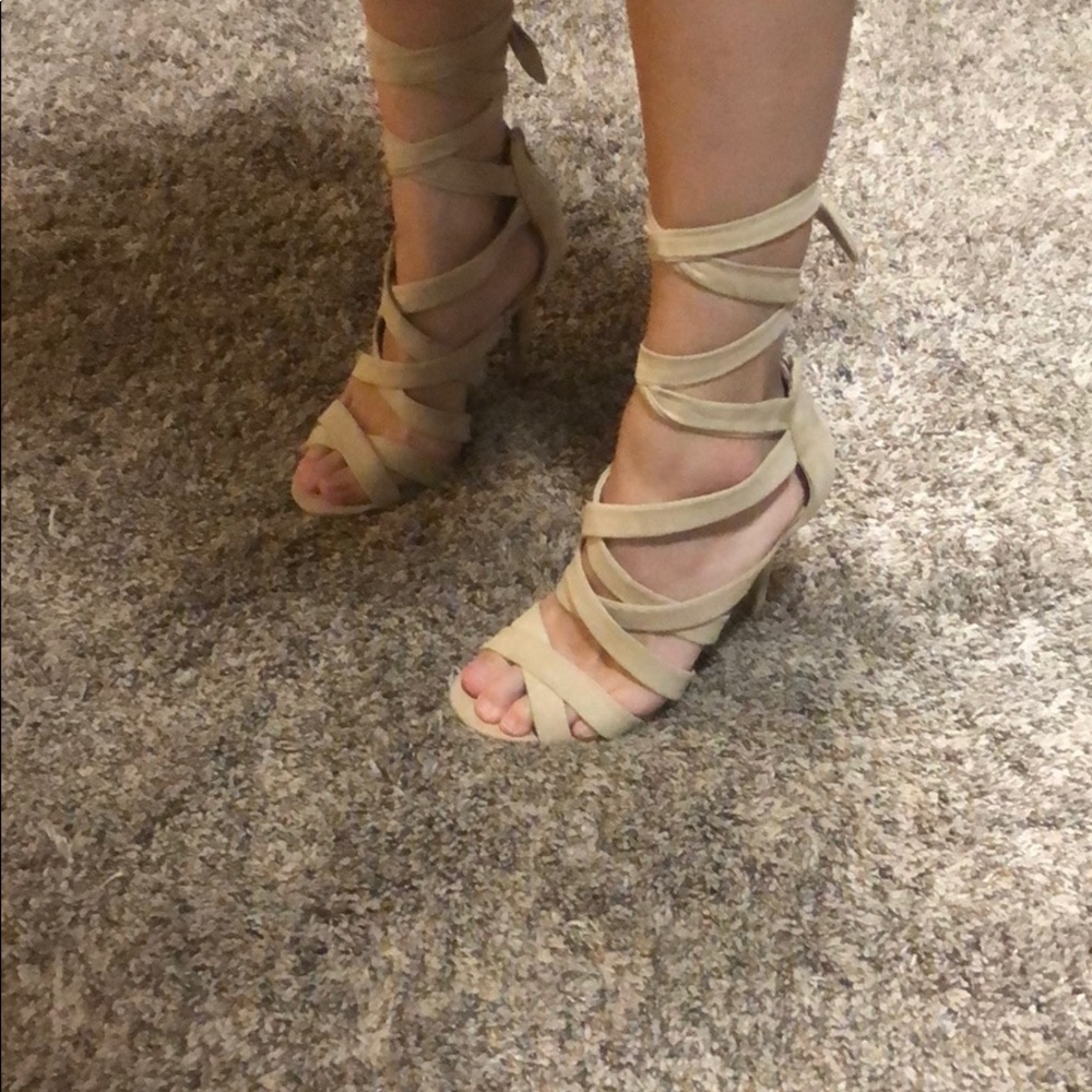 Lulu Bandage Heels